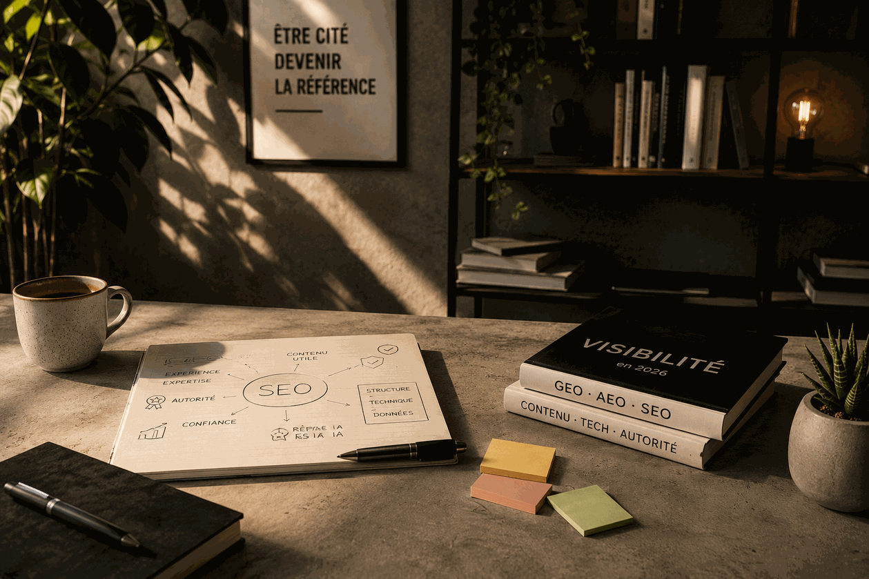 SEO en 2026 : comment rester visible quand l’IA répond à la place de Google